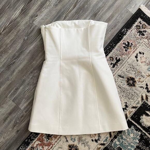 SIR the‎ Label Esther Strapless Mini Dress White - Picture 4 of 5